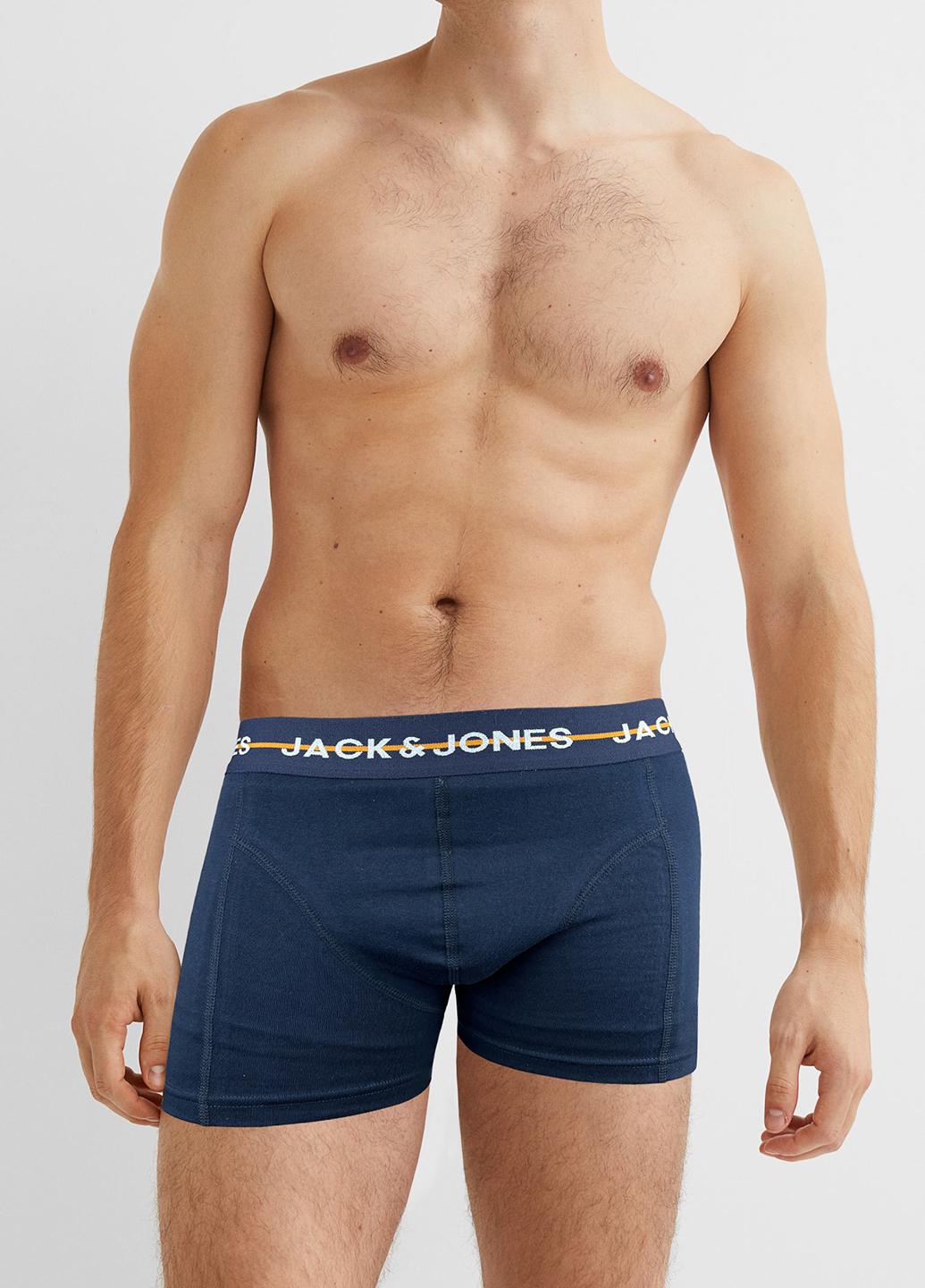 Трусы мужские Jack & Jones М Темно-синий (1221324408b49)