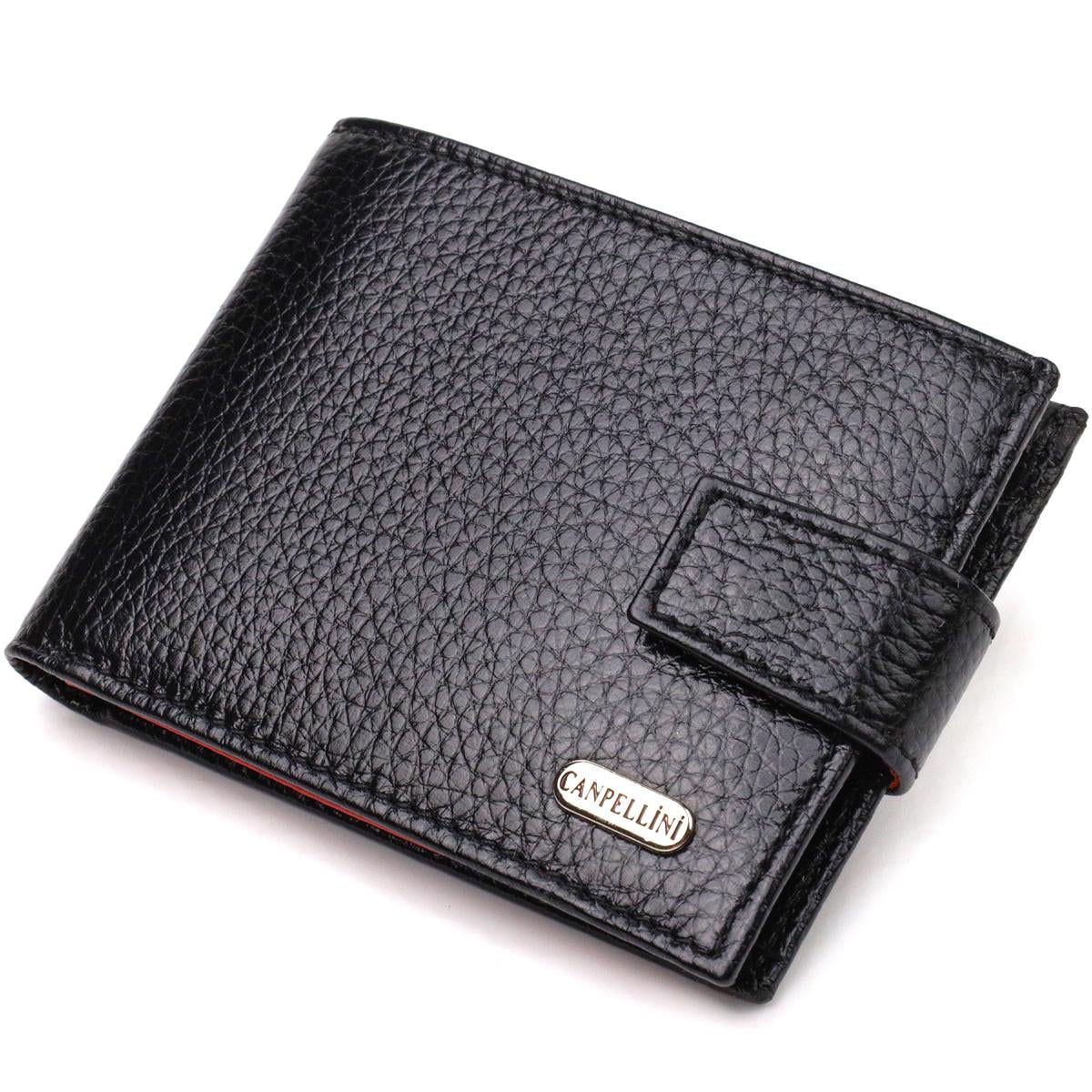Портмоне мужское кожаное Canpellini 21749 Черный (55528)