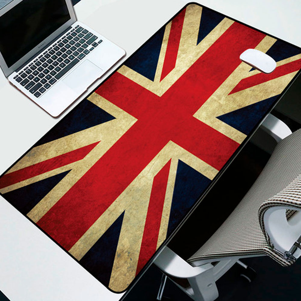 Коврик тканевый Флаг Англии с прошивкой 2х300x800 мм (YUT_V7640)