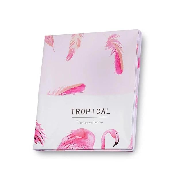 Водоотталкивающая скатерть на стол Tropical 144х184 см Розовый (1009970-Pink) - фото 6