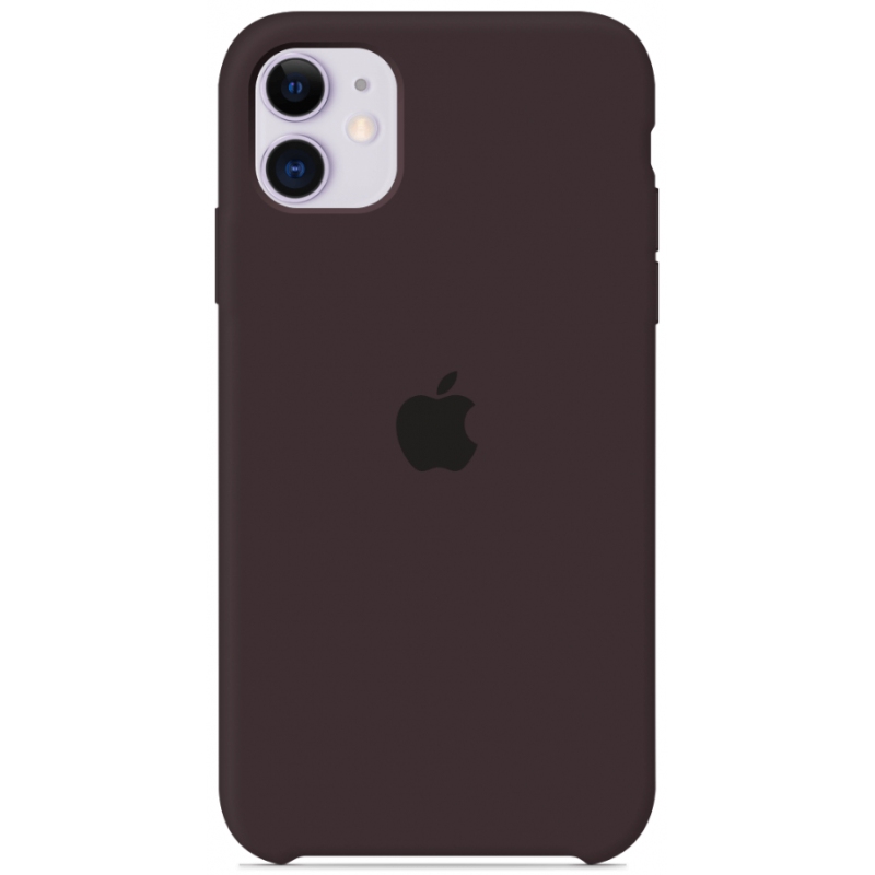 Чохол GoVern Silicone Case Full для Apple iPhone 11 Cocoa