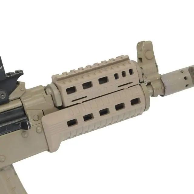 Цевье DLG-122 на АК-47 74 DLG Tactical полимерное 1 планка Picatinny 5 линий M-LOK Койот (241848) - фото 4