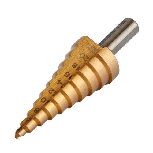 Свердло Alloid ступінчасте по металу HSS 4-22 мм - фото 4