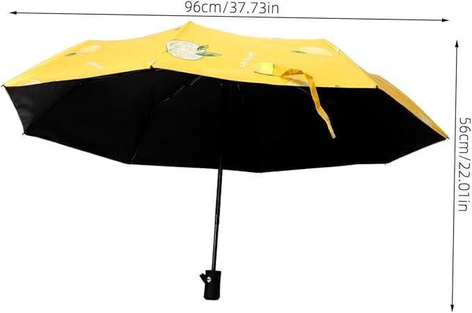 Зонт складной автомат Lemons 8 спиц купол 96 см (30233) - фото 4 Зонт складной автомат Lemons 8 спиц купол 96 см (30233) - фото 4