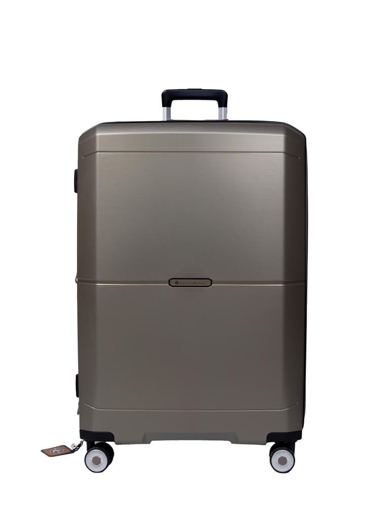 Чемодан большой Snowball 49103 полипропилен L Шампань