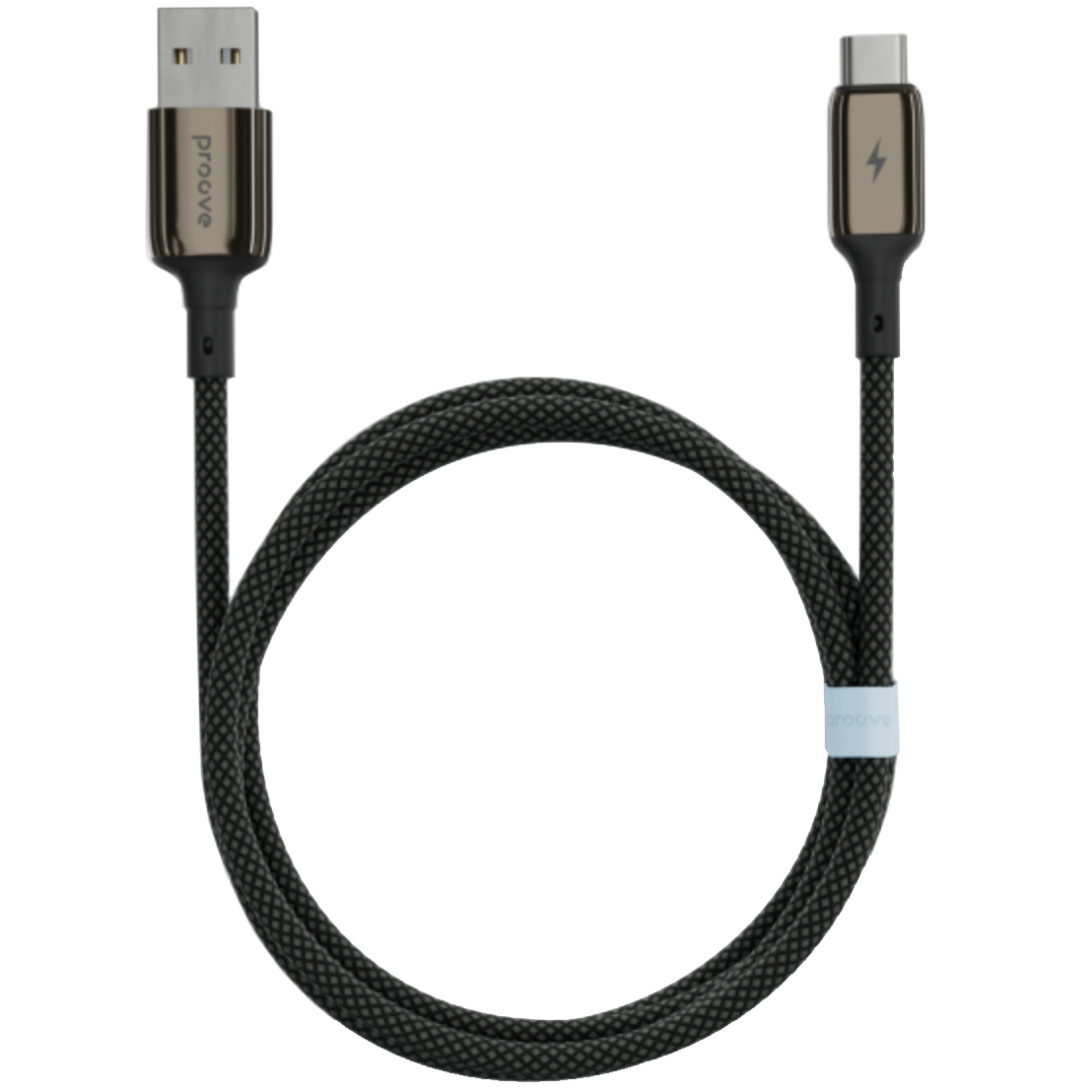 Кабель для зарядки Proove Dense Metal Type C 2,4A 1 м Black