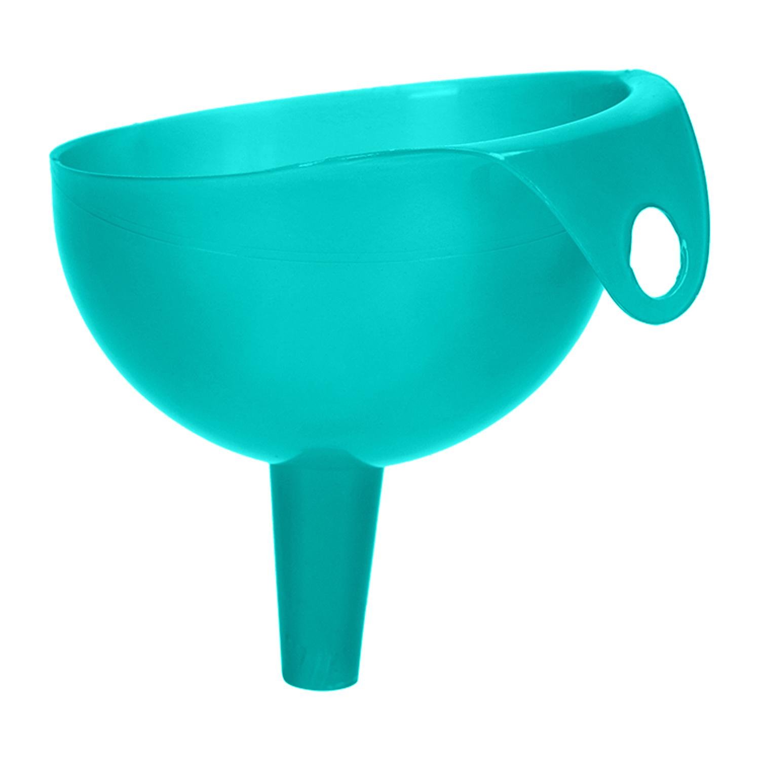 Лійка зливна пластмасова лійка на банку Бірюзовий (86374) - фото 5 Лійка зливна пластмасова лійка на банку Бірюзовий (86374) - фото 5