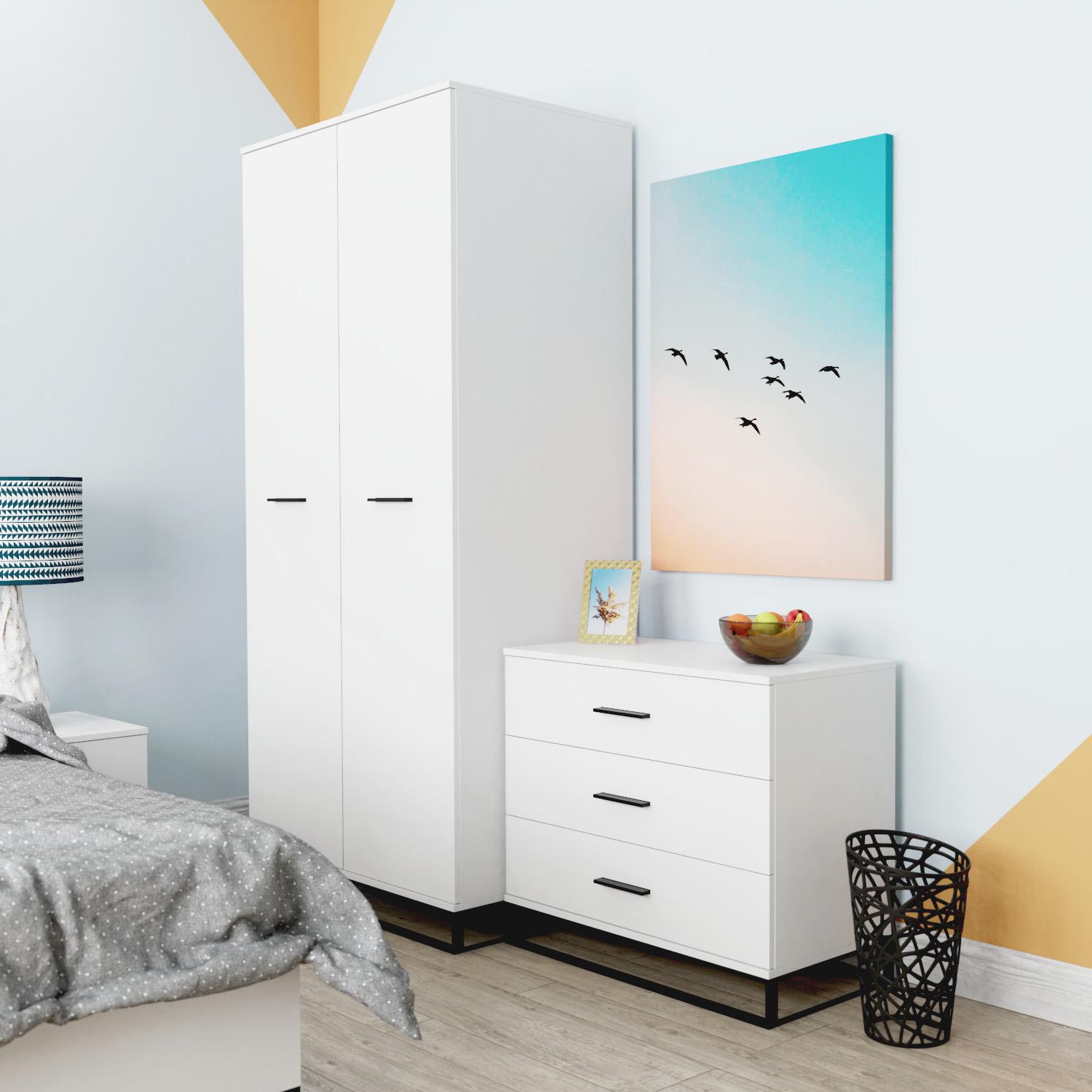 Шафа ART IN HEAD Ascet 900x2000x590 мм Аляска (GAAS16010000030) - фото 3 Шафа ART IN HEAD Ascet 900x2000x590 мм Аляска (GAAS16010000030) - фото 3