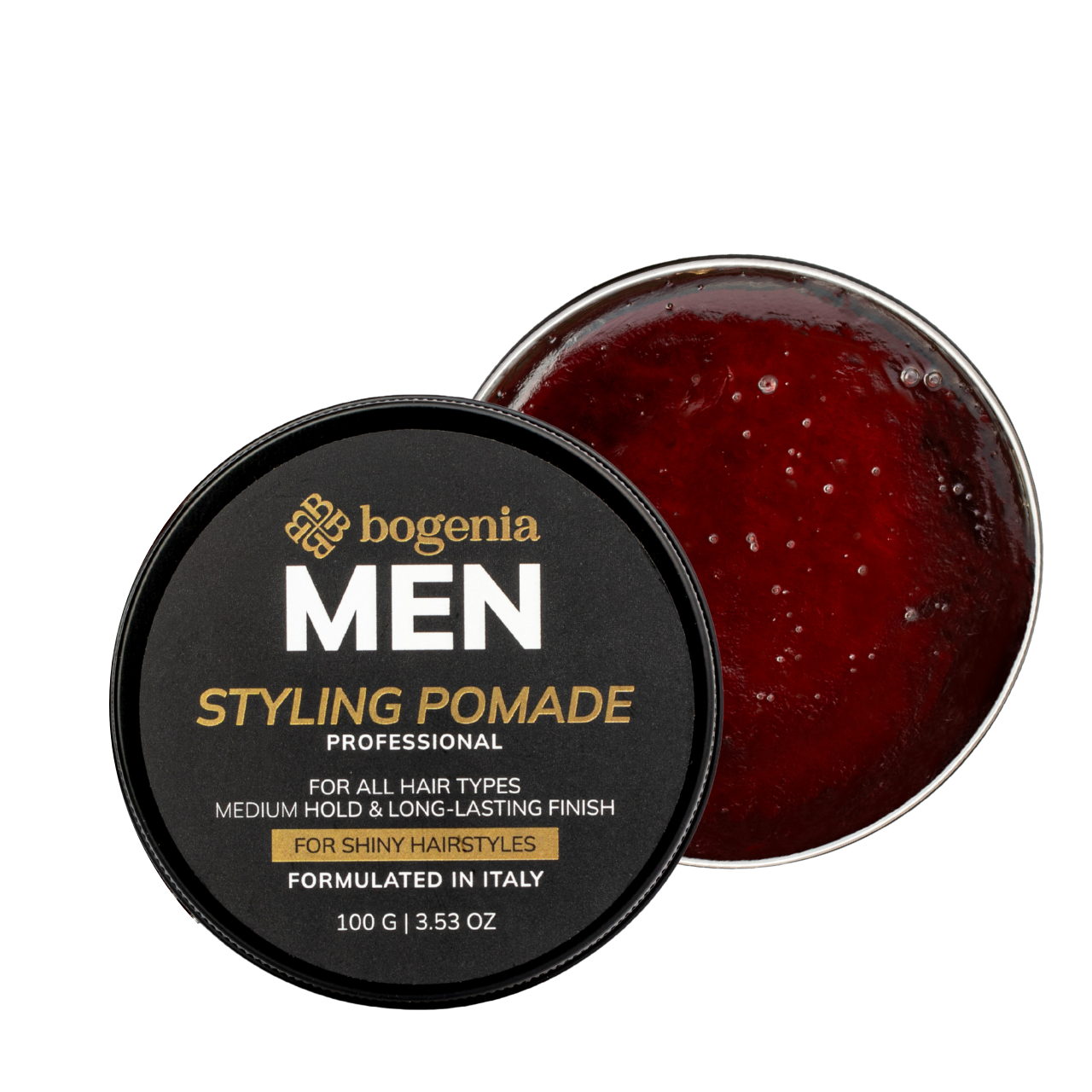 Помадка для укладання волосся чоловіча Bogenia середньої фіксації 100 г (BG450.002) Помадка для укладання волосся чоловіча Bogenia середньої фіксації 100 г (BG450.002)