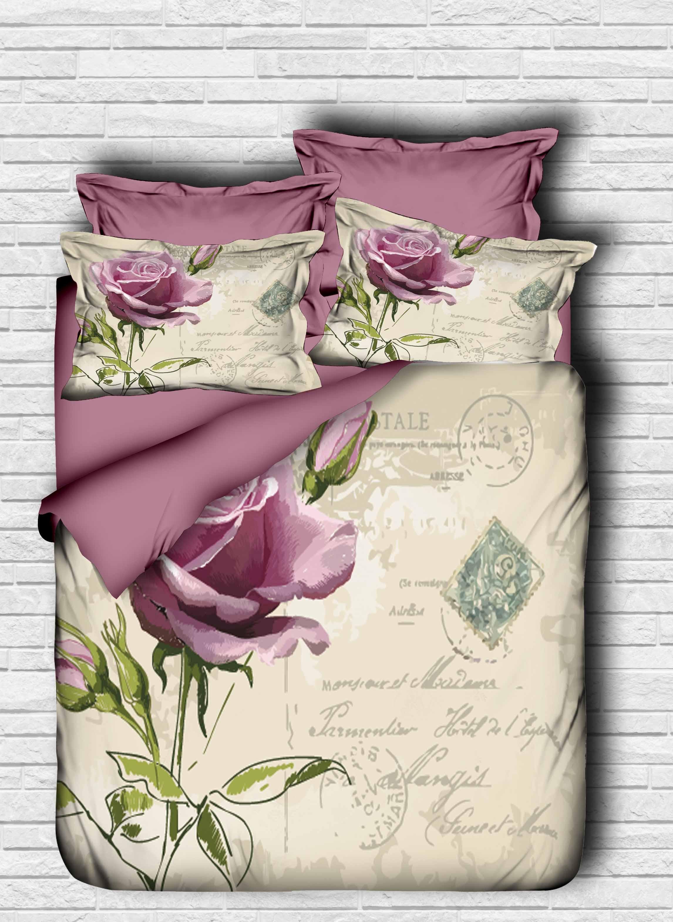 Комплект постельного белья Lighthouse ranforce+3D Postal 200х220 см (2200000600783)