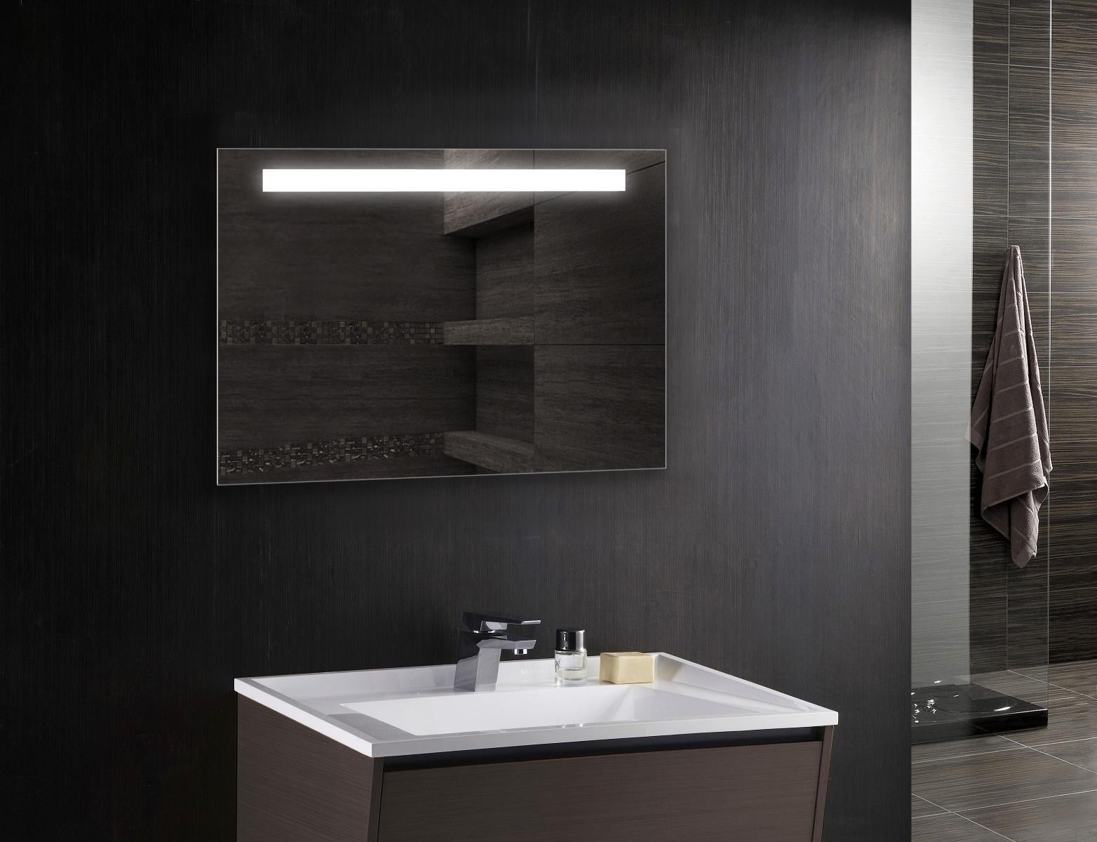 Зеркало Dim Dzerkal ALTA с LED-подсветкой 80х120 см (1138)