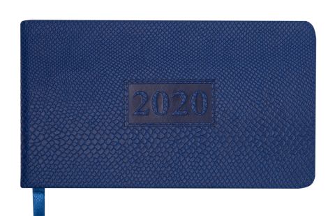 Еженедельник карманный датированный 2020 Buromax AMAZONIA А6 128 страниц Синий (BM.2790-02)