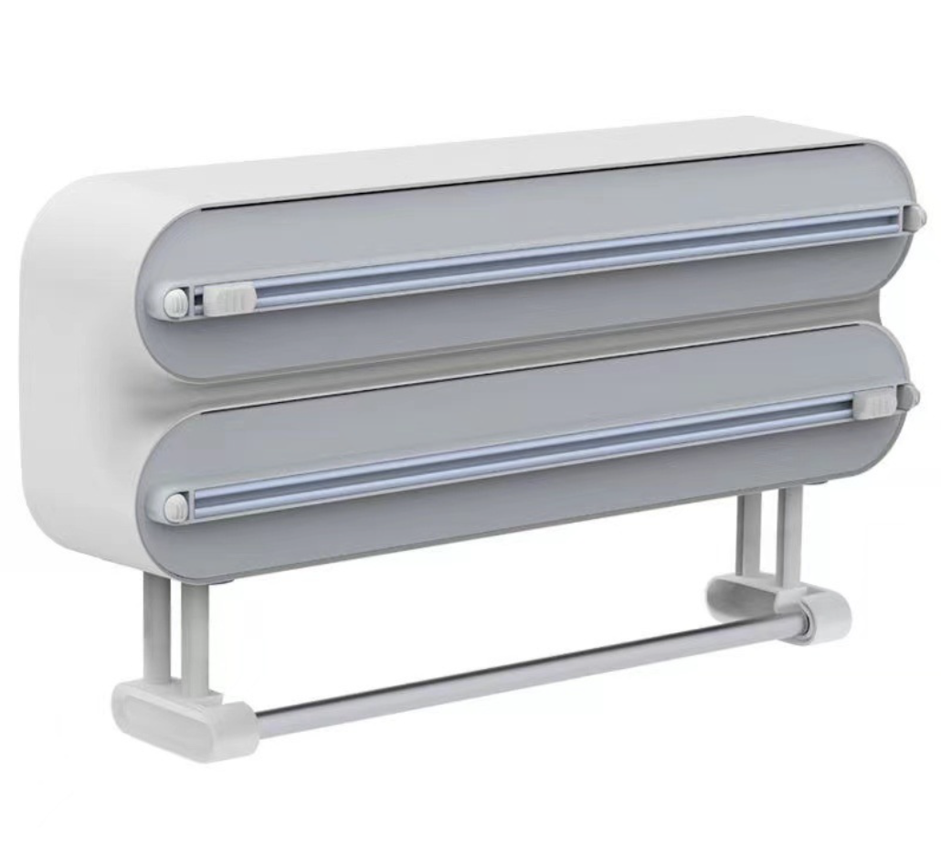 Кухонный диспенсер для пищевой/фольги/пленки/бумажных полотенец настенный (Е500122)