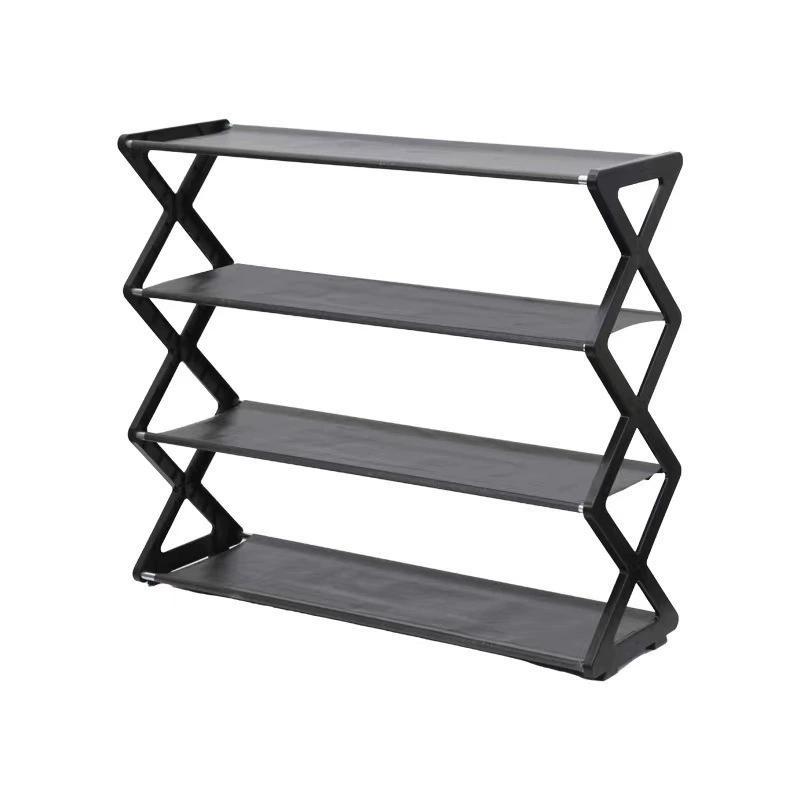 Полиця для взуття Shoe Rack YH8809-4 Чорний - фото 1