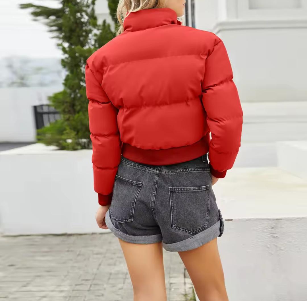 Куртка жіноча демісезонна Spring Biege Червоний - фото 2 Куртка жіноча демісезонна Spring Biege Червоний - фото 2