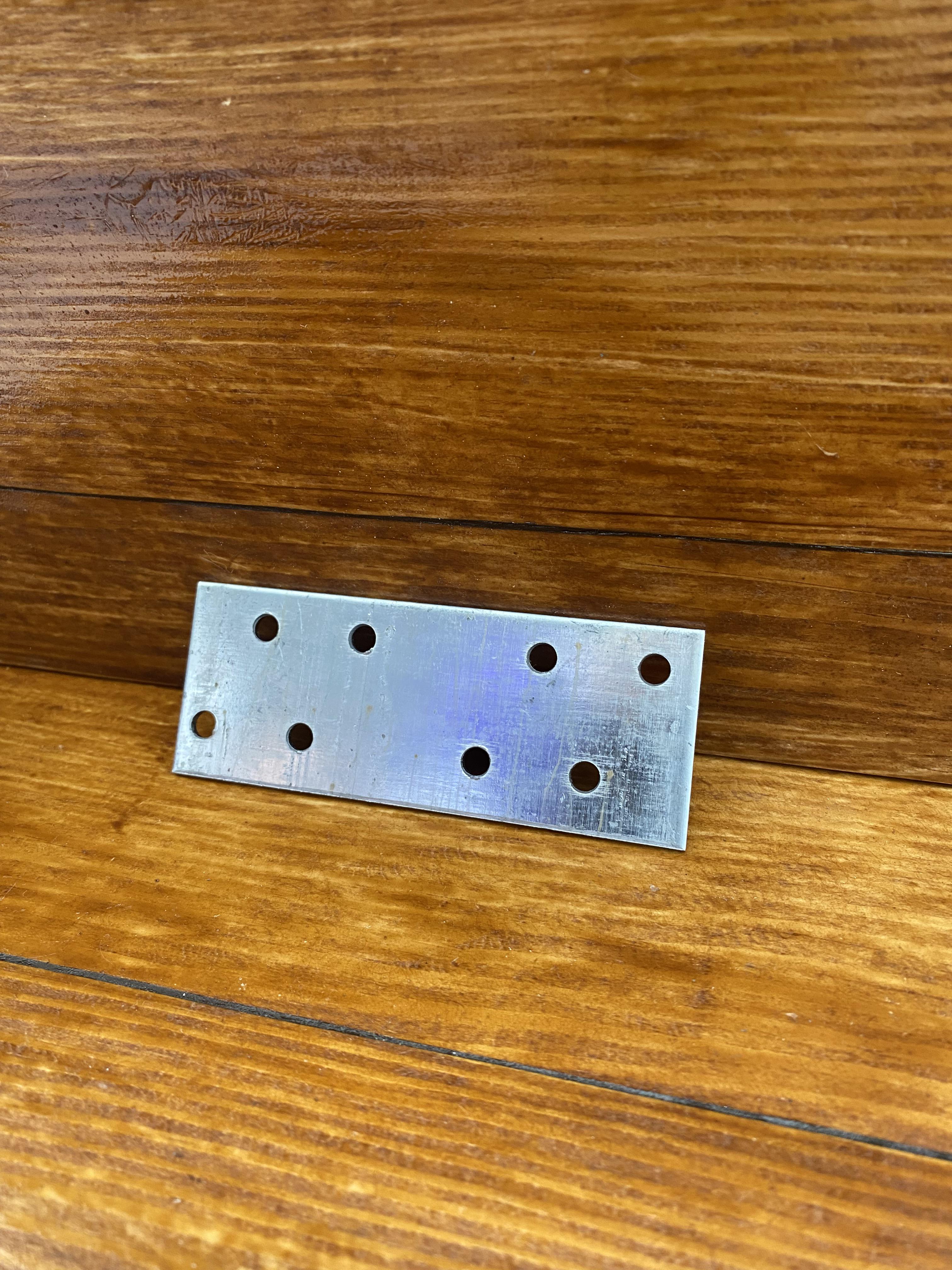 Пластина оцинкована 100х40х2 мм (СР46)