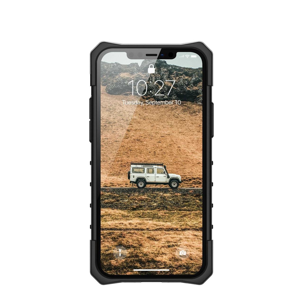 Противоударный чехол-накладка UAG Pathfinder Case for iPhone 12 Pro Max, Black - фото 4