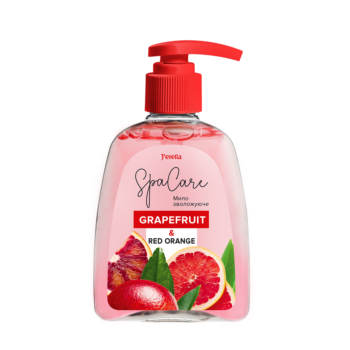 Жидкое мыло увлажняющее Jerelia Грейпфрут & красный апельсин 300 мл (21547)