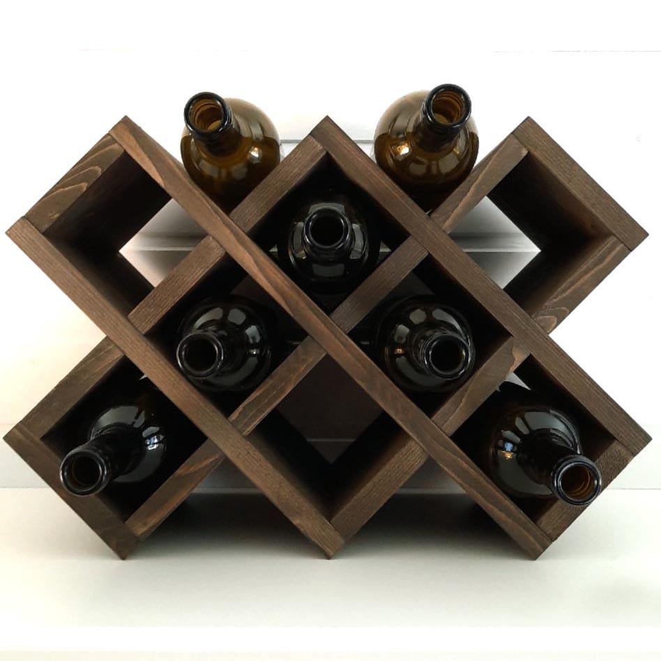 Полка для вина настольная Тамая Капучино (Впс-014309)