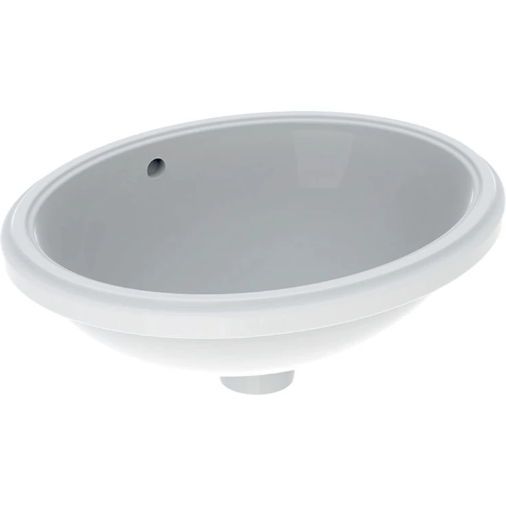 Умывальник врезной Geberit VariForm 495x350 овальный, белый (500.749.01.2)