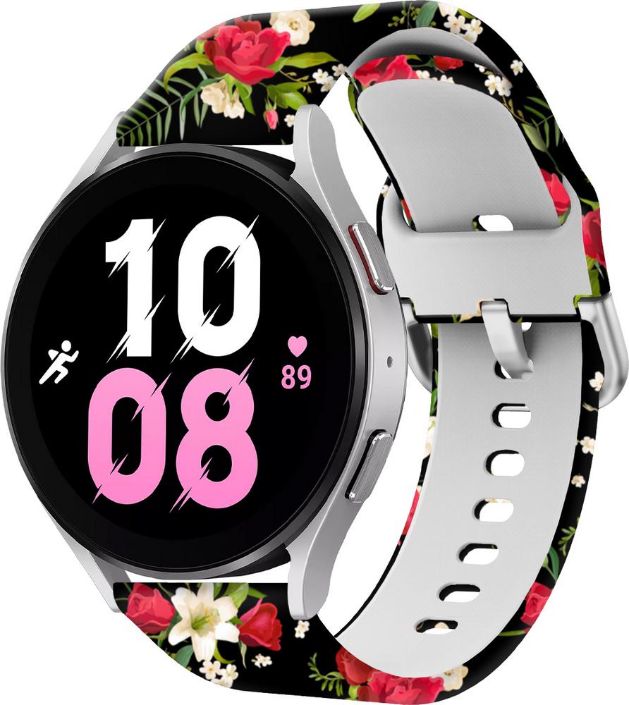 Ремешок Colorful для Galaxy Watch 5 44 мм Rose/Black (29615)
