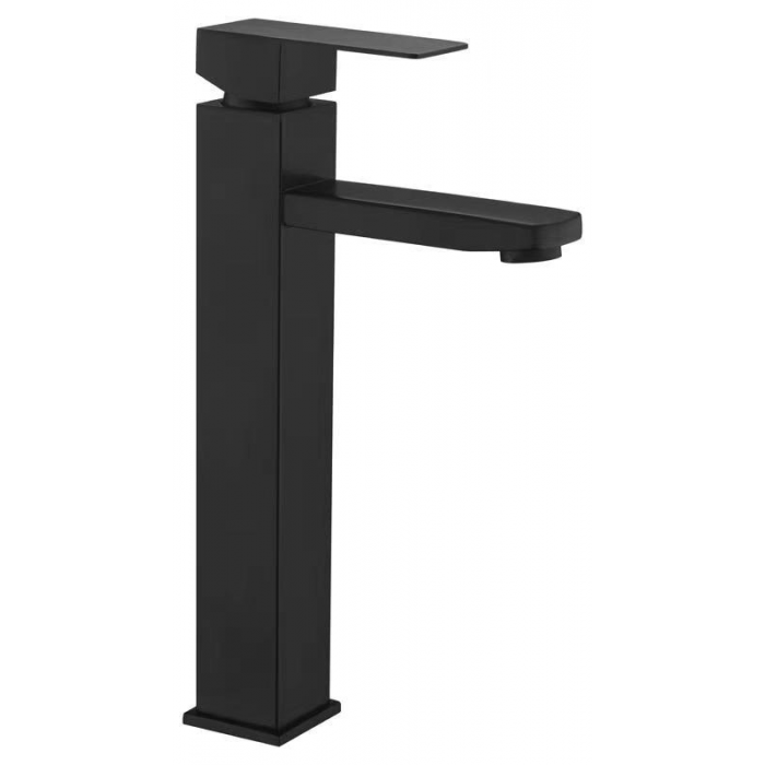 Смеситель высокий для умывальника Wezer PRO11-02 Черный (1044119) - фото 1 Смеситель высокий для умывальника Wezer PRO11-02 Черный (1044119) - фото 1