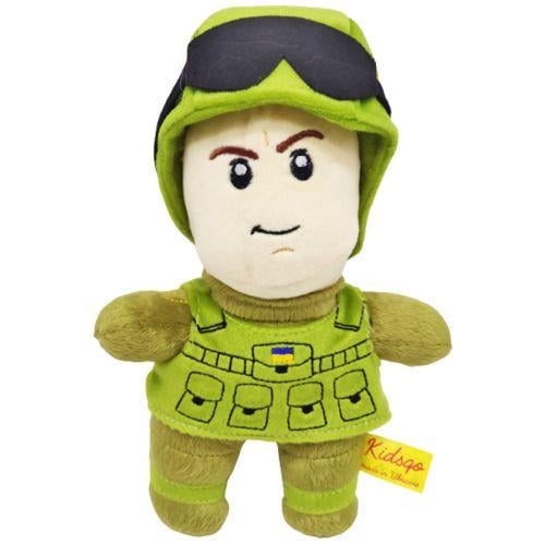 Мягкая игрушка Солдат ВСУ без бороды (2992350600)