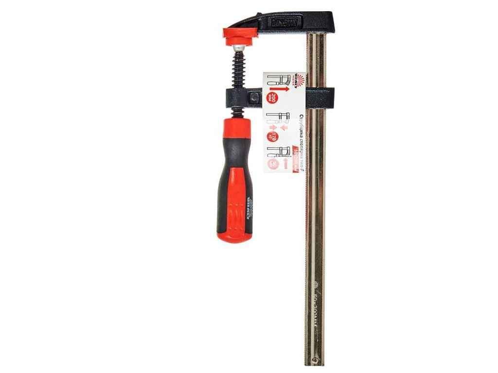 Зажим Vitals столярный L 200 мм тип-F Master 50х (959636)