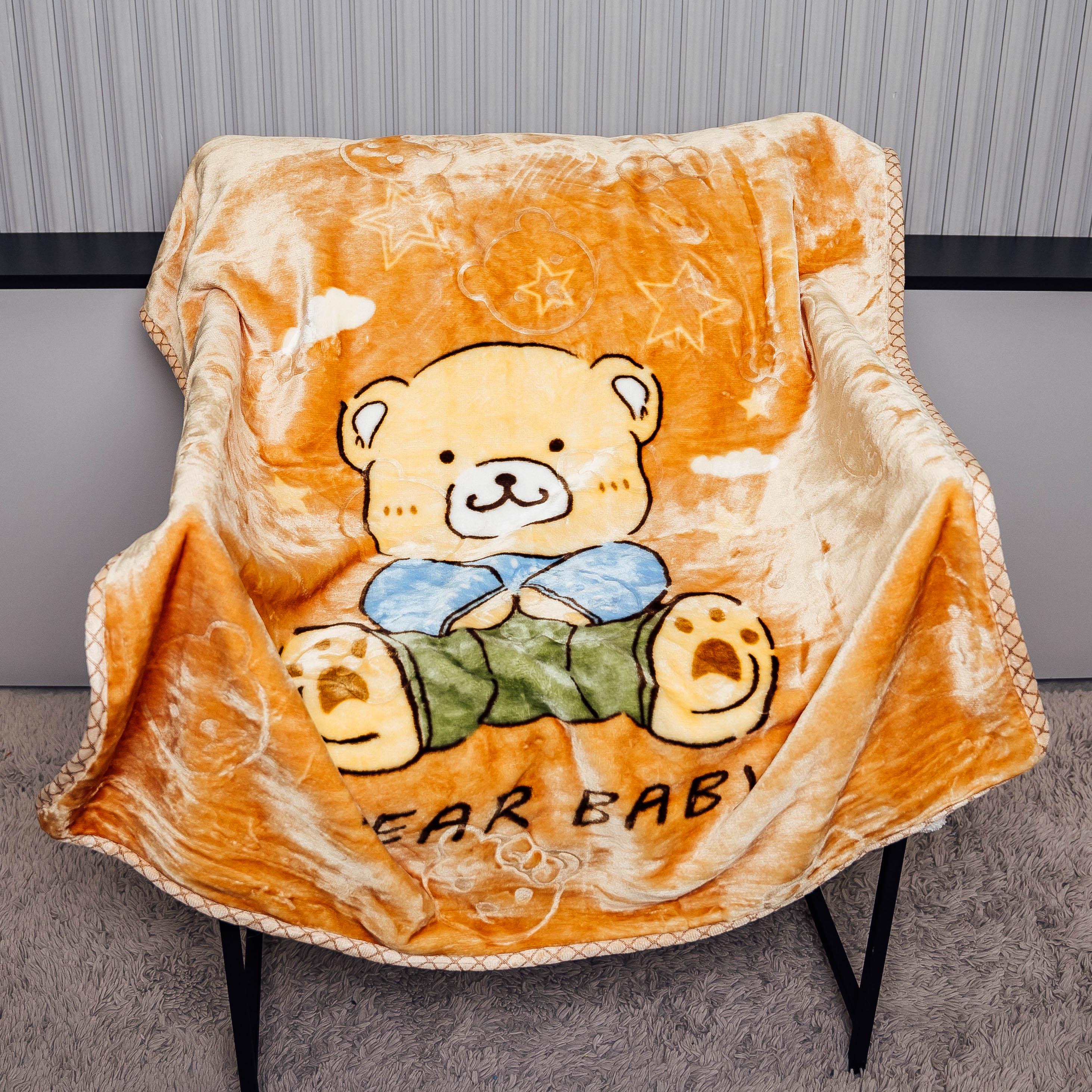 Плед детский мешок 100x110 см Оранжевый (88130)