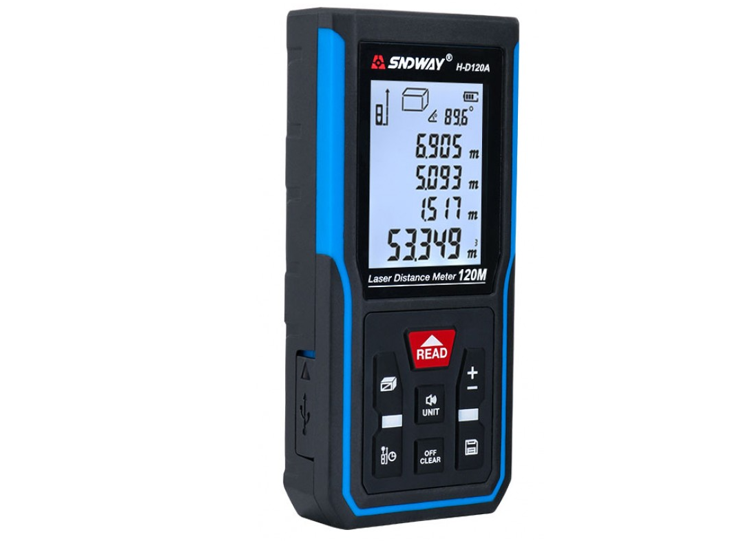 Рулетка лазерная Sndway до 120 м (H-D120A) - фото 4 Рулетка лазерная Sndway до 120 м (H-D120A) - фото 4
