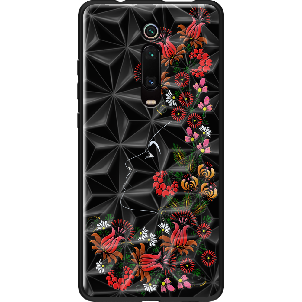 Чохол BoxFace Xiaomi Mi 9T / Mi 9T Pro 3D Ukrainian Muse Чорний силікон із призмою (37376-bk64-37866)