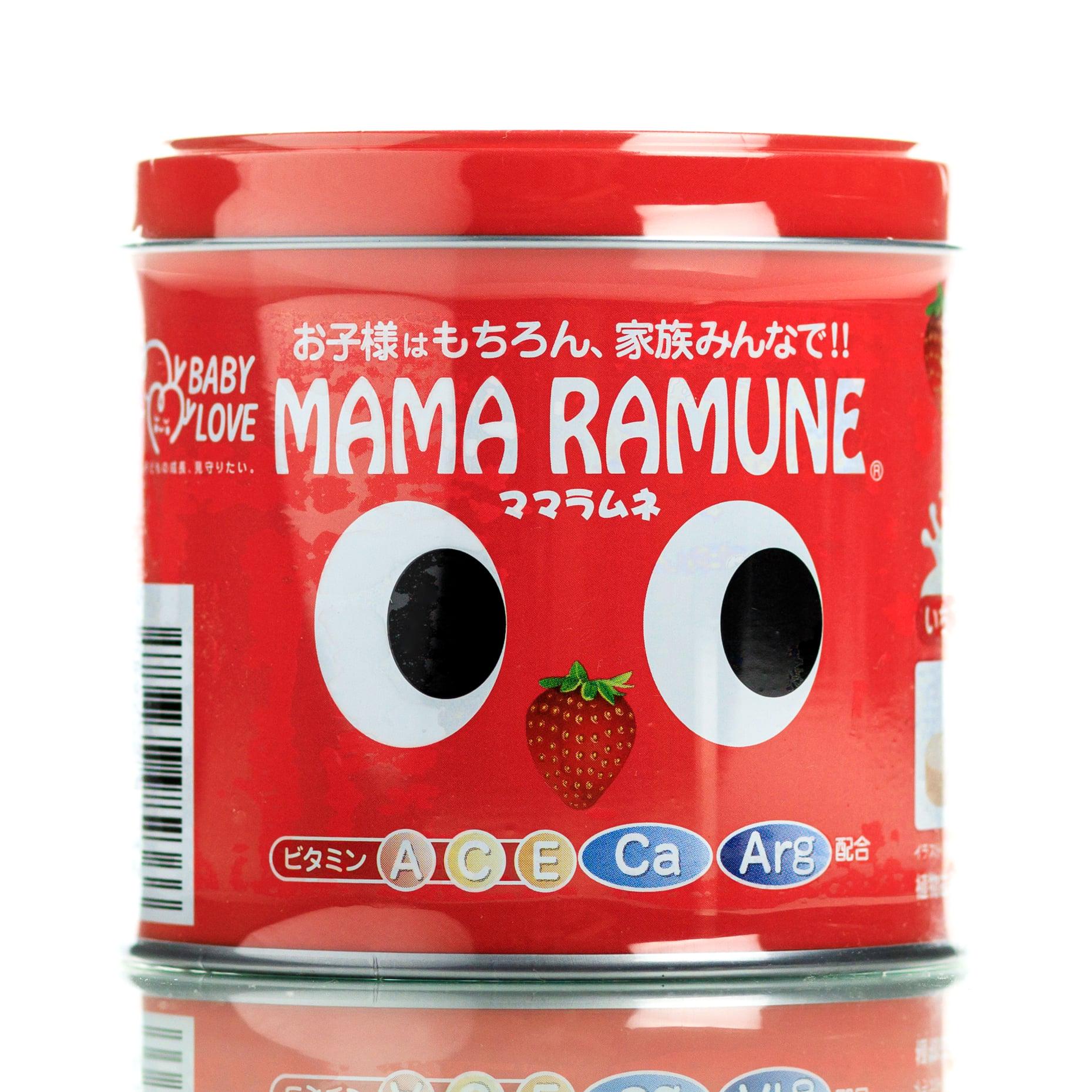 Витамины детские А/С/Е со вкусом клубники Mama Ramune 100 дн. 200 шт.