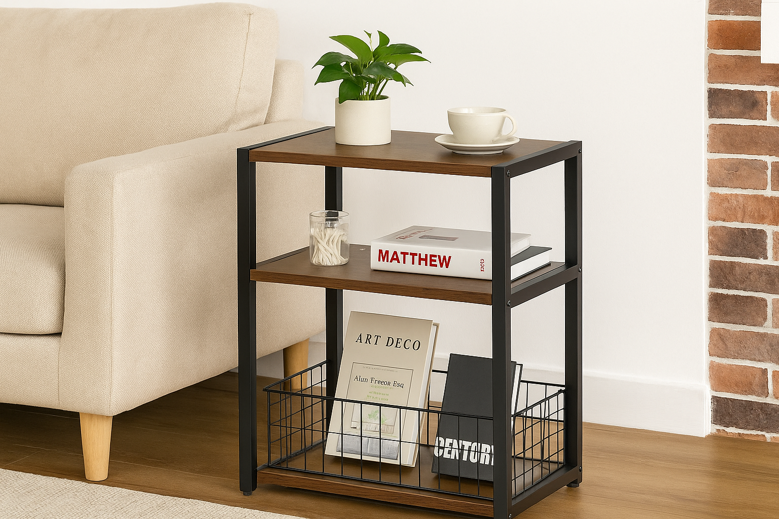 Журнальний столик EcoLoft IN-2694 в стилі лофт (29108546)