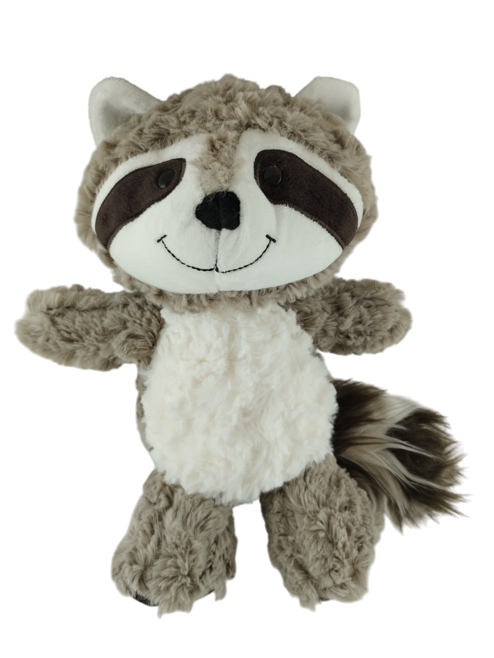 Плюшевая игрушка Енот 27 см Серый (000036)