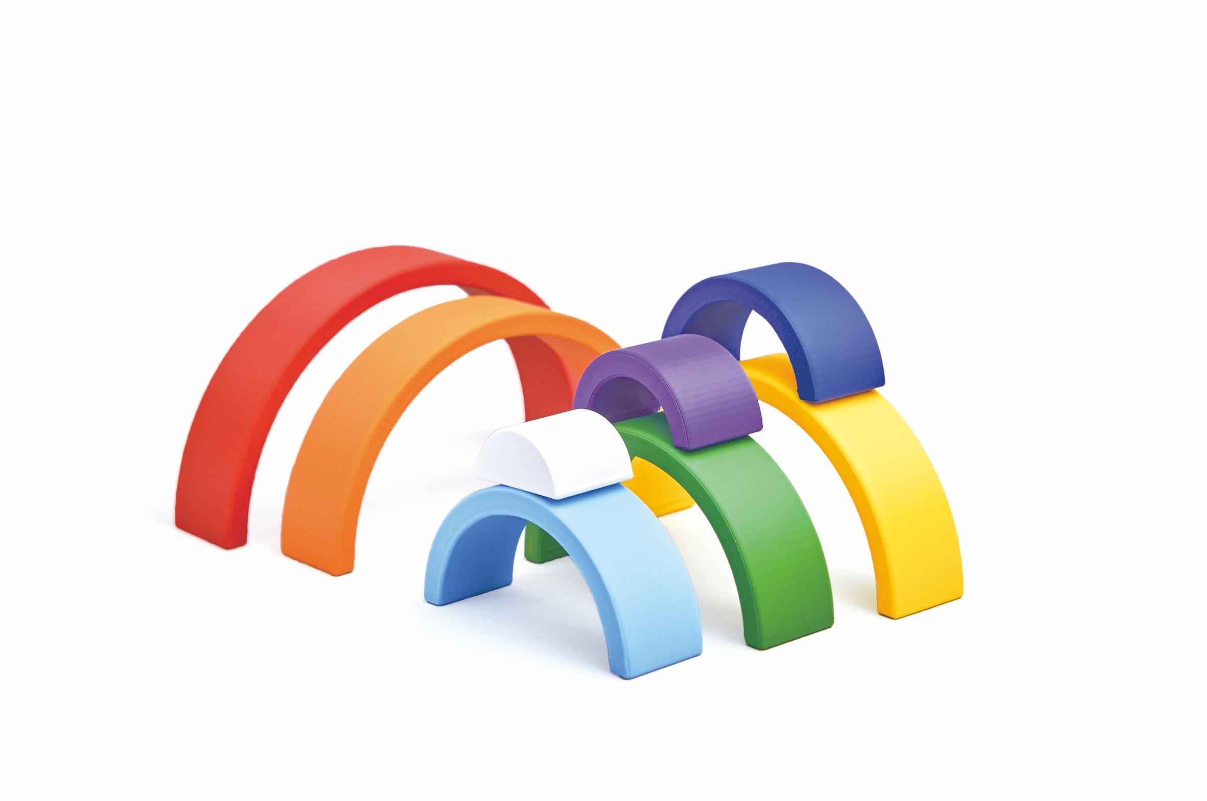 Игровой набор Биллинсир пирамидка TheaSmart | Радуга (23014) - фото 3 Игровой набор Биллинсир пирамидка TheaSmart | Радуга (23014) - фото 3