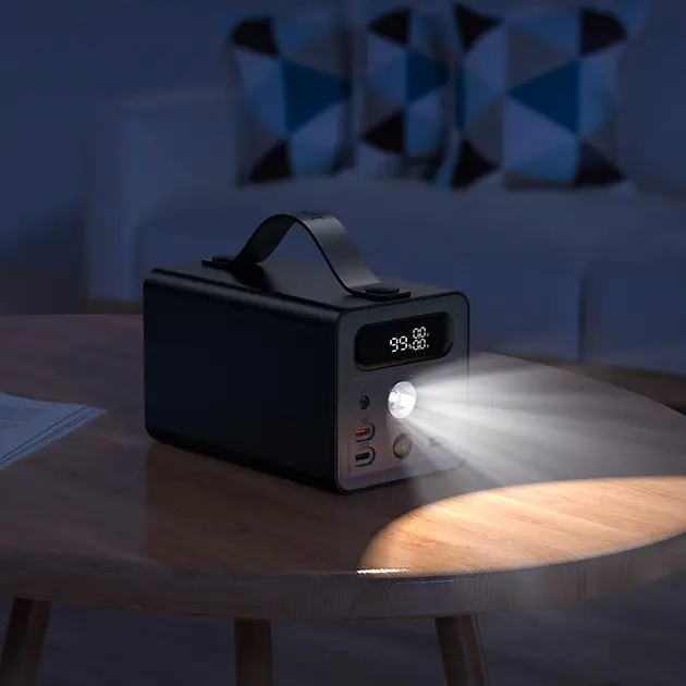 Батарея портативна Powerbank Hoco J138 Distant 22,5W/PD20W/DC12V 60000 mAh Black - фото 8 Батарея портативна Powerbank Hoco J138 Distant 22,5W/PD20W/DC12V 60000 mAh Black - фото 8