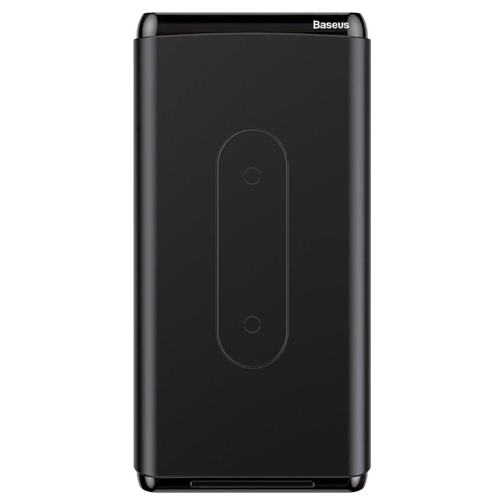 Павербанк Baseus Dual Coil 10000 mAh с беспроводной зарядкой Black