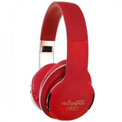 Наушники беспроводные Wireless ST-17 с аккумулятором MP3 плеер/FM радио (MG-01808-2)