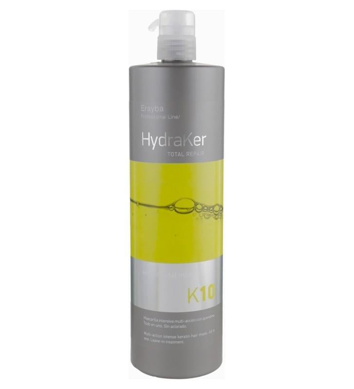 Маска для волос кератин и аргановое масло Erayba HydraKer K10 Keratin Total Mask 10в1 1000 мл