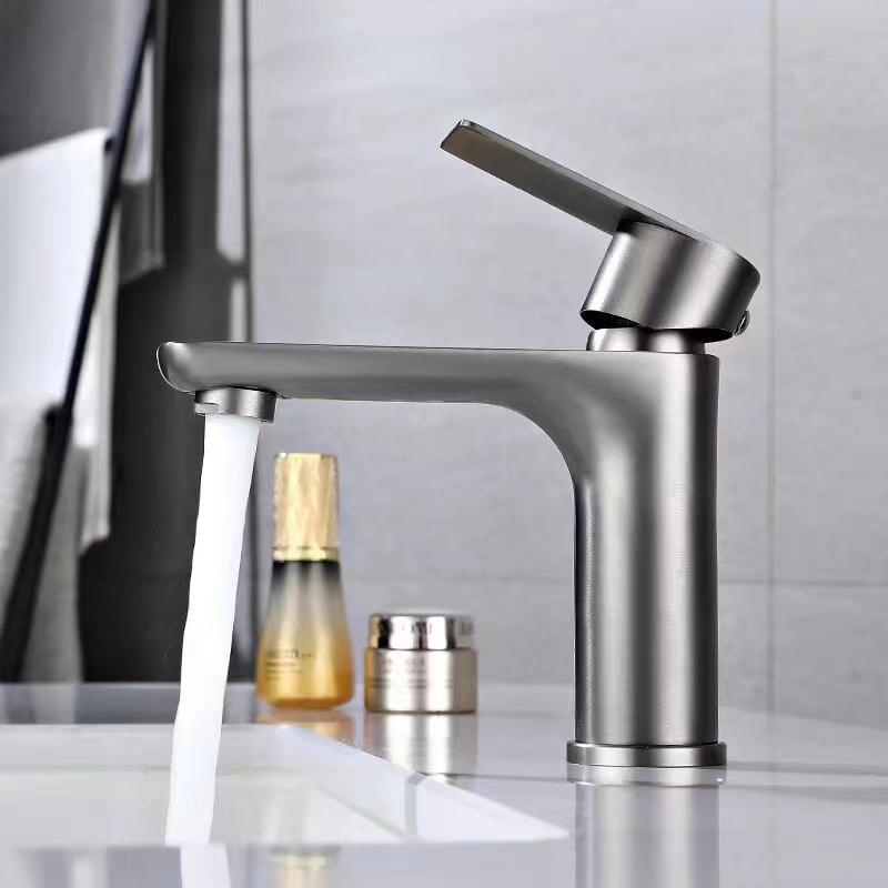 Смеситель для раковины Platinum PVD AR28 Черный - фото 3