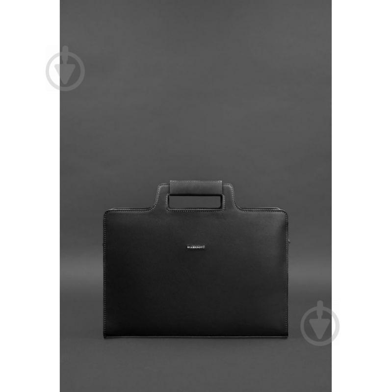 Женская кожаная сумка для ноутбука и документов BlankNote 15 Black (BN-BAG-36-g) - фото 3