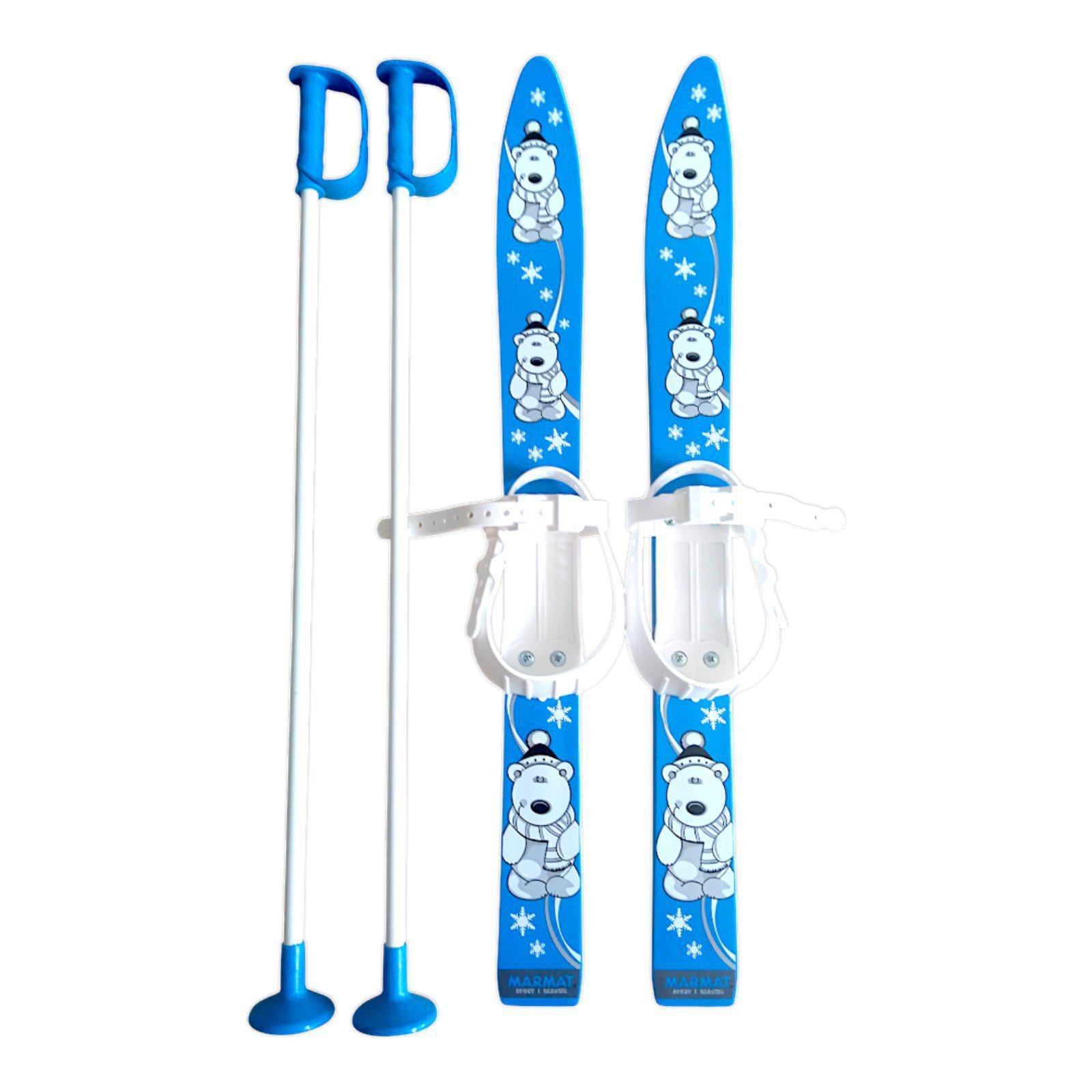 Набір лижний дитячий Marmat 70 см Синій (11278) - фото 1