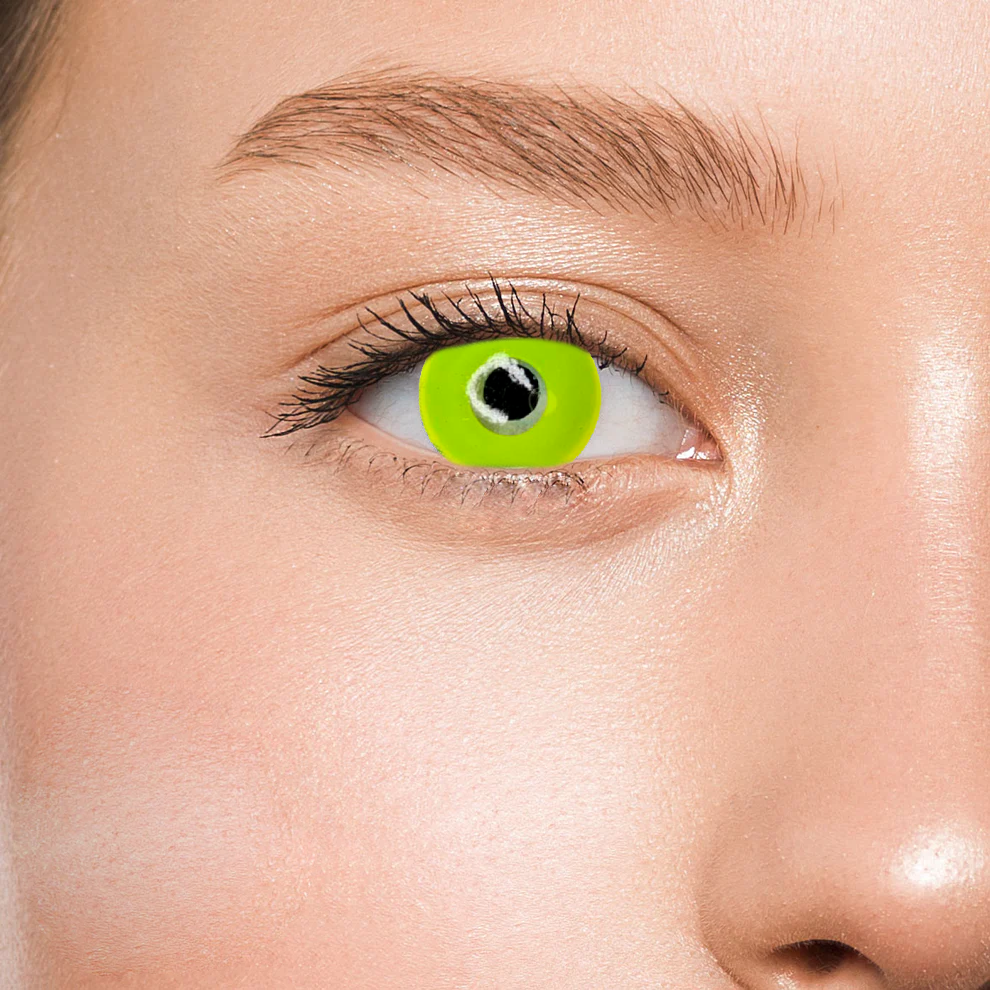 Контактные линзы желтые Elite Lens Элоу +0,00 14,5 мм 2 шт. Желтый (25917983)