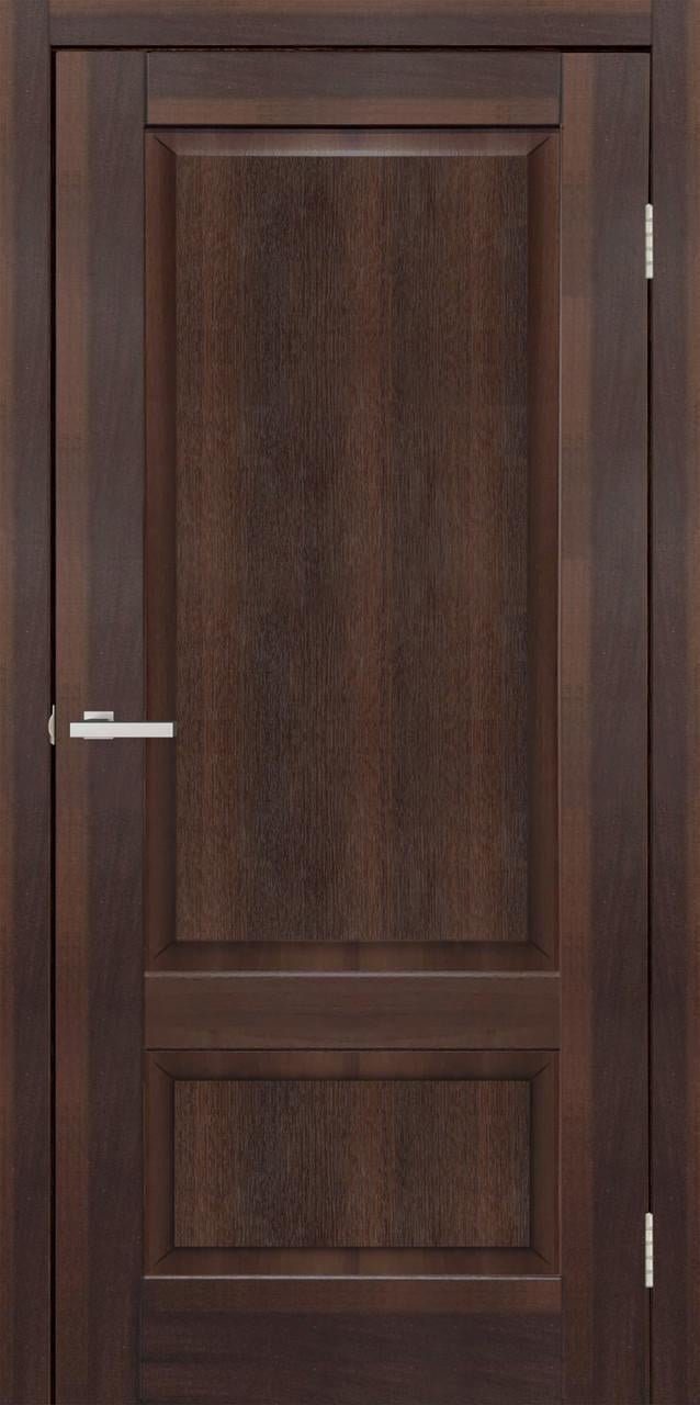 Дверь межкомнатная DOORS Neo N02 B ПВХ 600x2000 см Дуб бордо