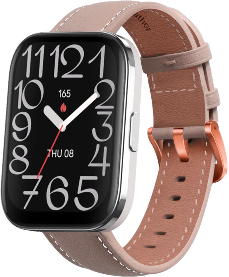 Ремешок кожаный Folsa для Amazfit Bip 5 Unity Pink (37070-31) Ремешок кожаный Folsa для Amazfit Bip 5 Unity Pink (37070-31)