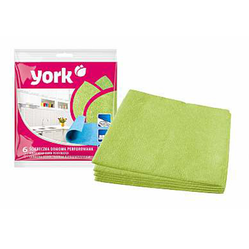 Серветка для прибирання перфорована York 6 шт. 34х35 см (1992671665) Серветка для прибирання перфорована York 6 шт. 34х35 см (1992671665)