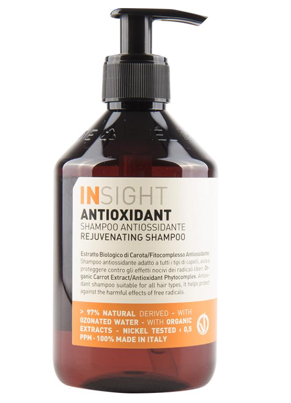 Шампунь тонизирующий Insight с экстрактом моркови и маслом жожоба для всех типов волос 400 мл (53693)