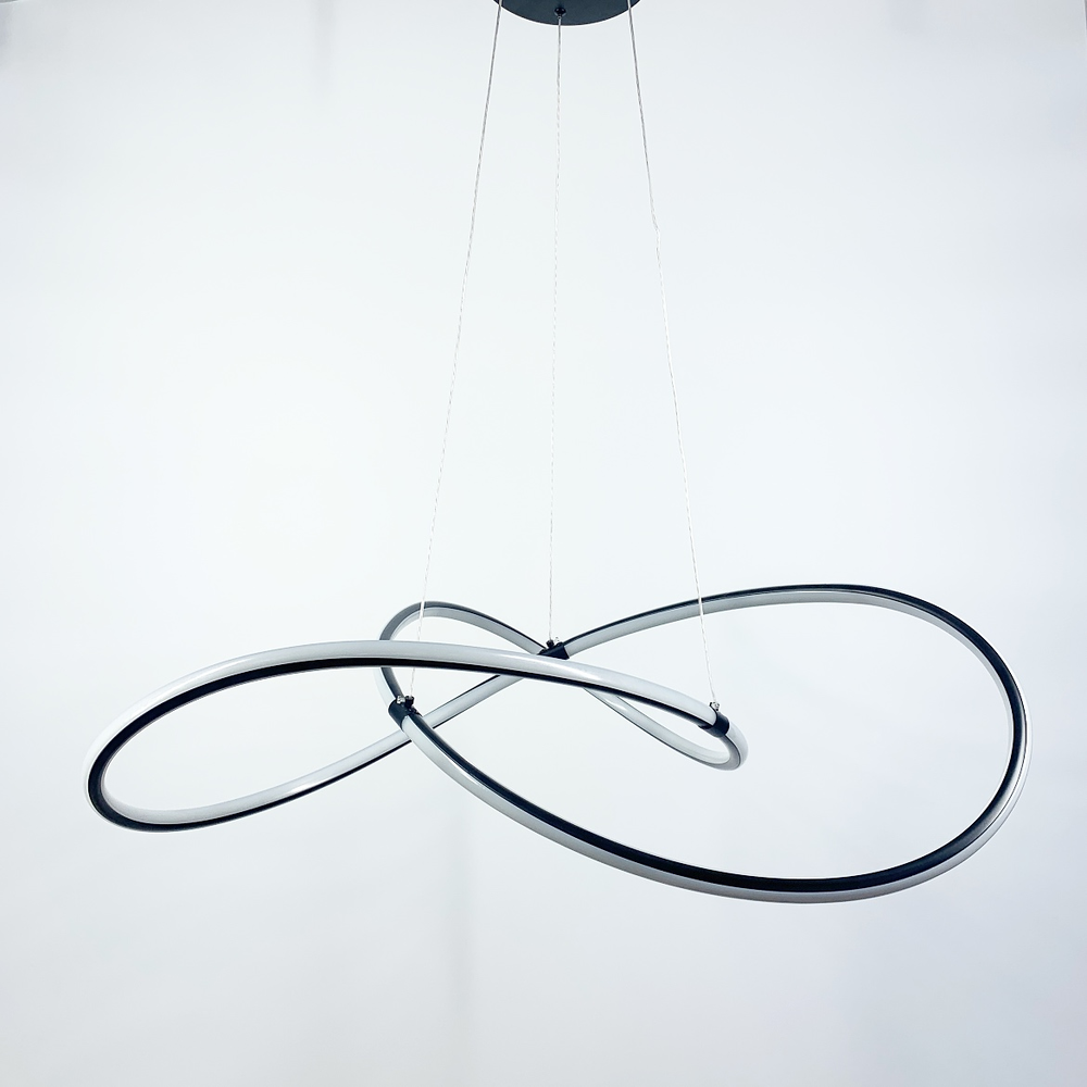 Люстра подвесная Led Brooke 60 см Черный (S 22G BK) Люстра подвесная Led Brooke 60 см Черный (S 22G BK)