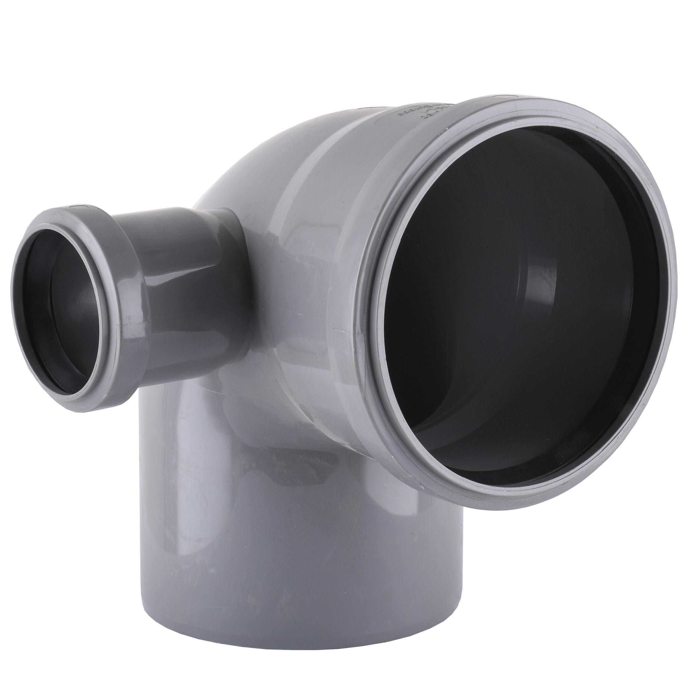 Колено Vsplast 110х50x90° левое (000018614)