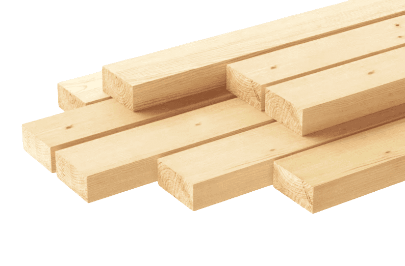 Рейка суха стругана дерев'яна смерека 150х20x3000 мм